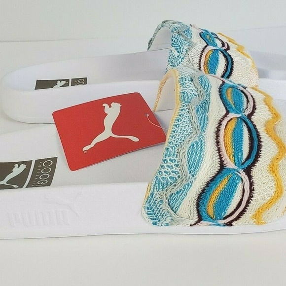 Puma Other - COOGI PUMA Knit Slides Size 8 Mens slip ons slides